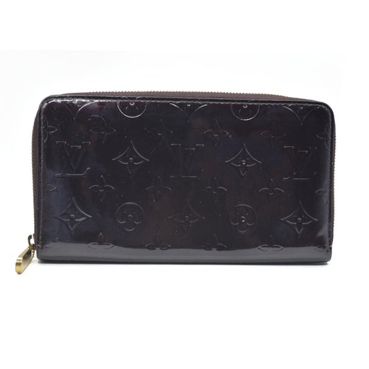 Louis Vuitton Monogram Vernis Zippy Zip Around Organizer Long Wallet CA3098