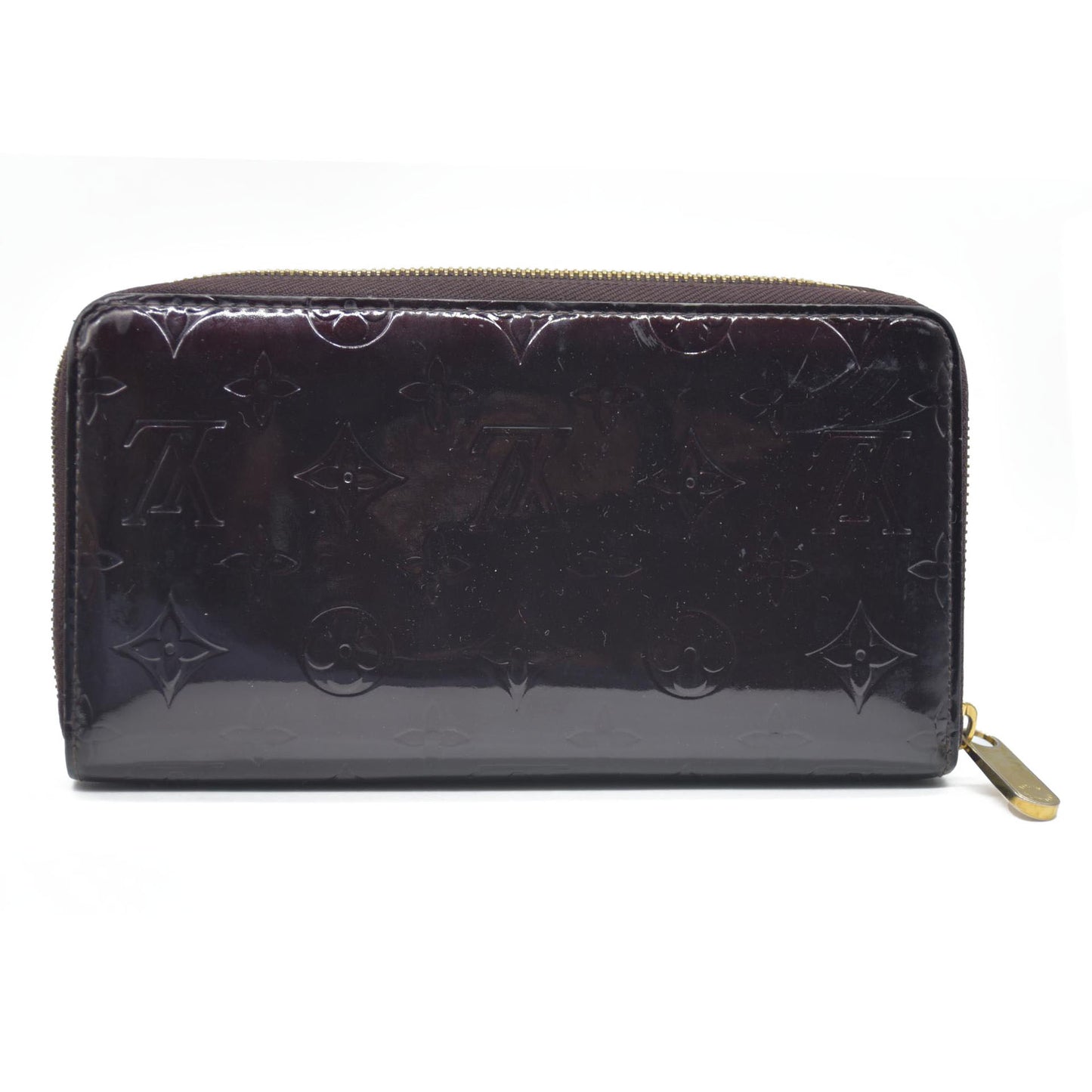 Louis Vuitton Monogram Vernis Zippy Zip Around Organizer Long Wallet CA3098