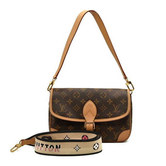 Louis Vuitton  Monogram Diane Black RFID