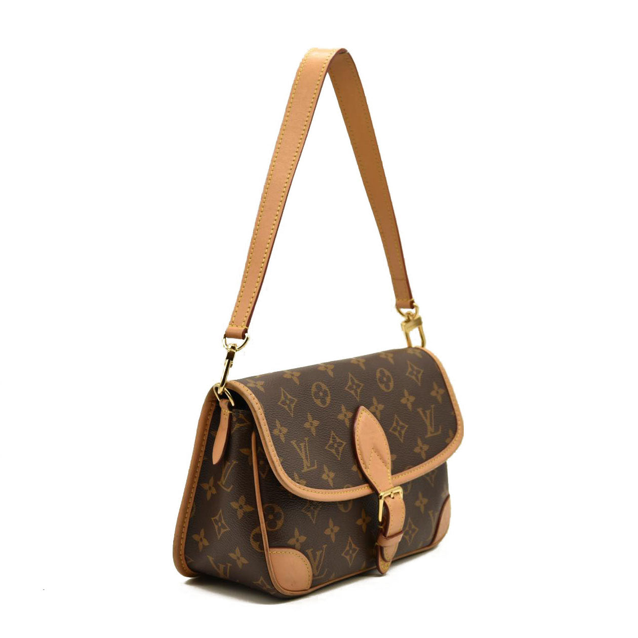 Louis Vuitton  Monogram Diane Black RFID