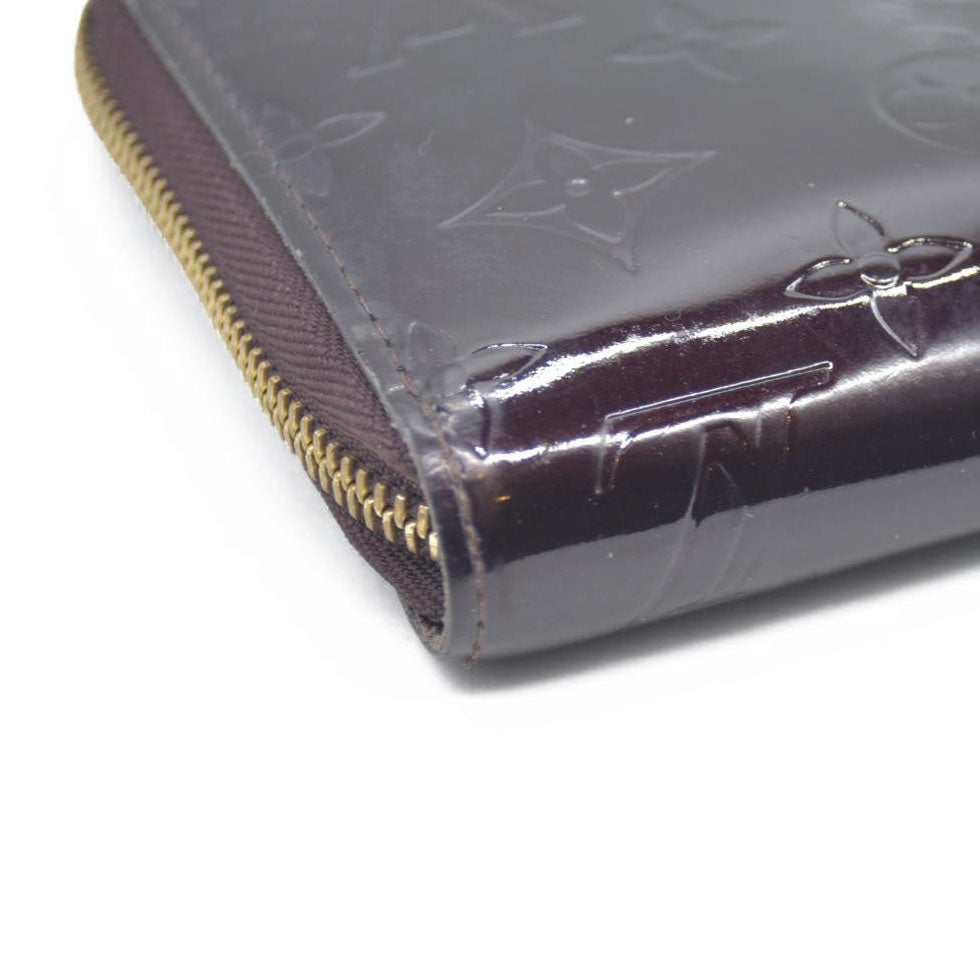 Louis Vuitton Monogram Vernis Zippy Zip Around Organizer Long Wallet CA3098