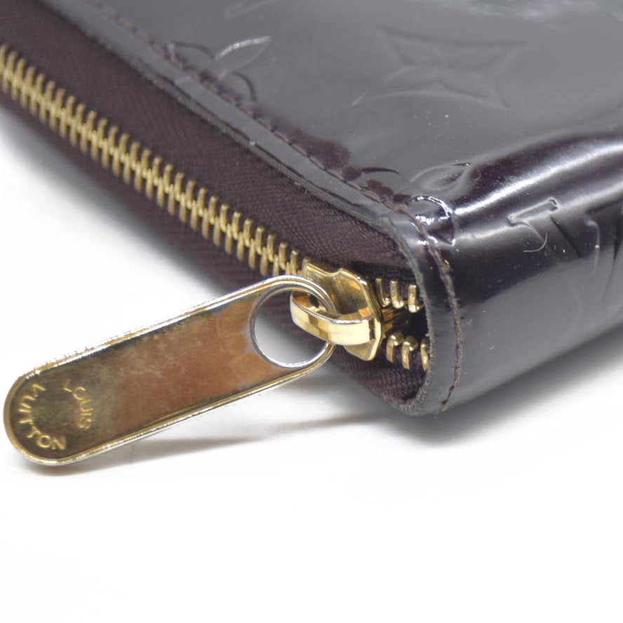 Louis Vuitton Monogram Vernis Zippy Zip Around Organizer Long Wallet CA3098