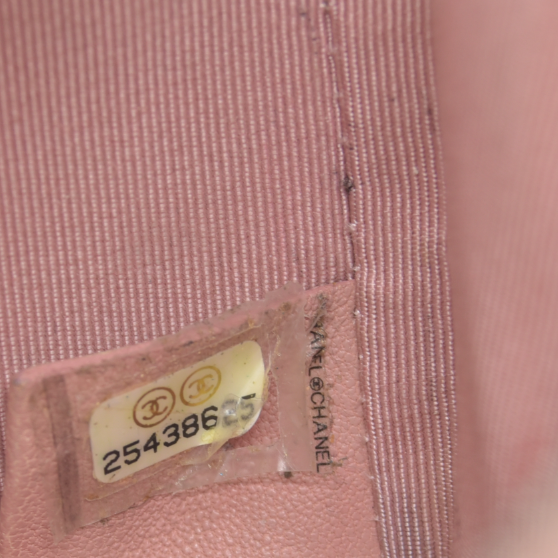 $4200 Chanel Lambskin Quilted Mini CC Box Camera Bag Pink