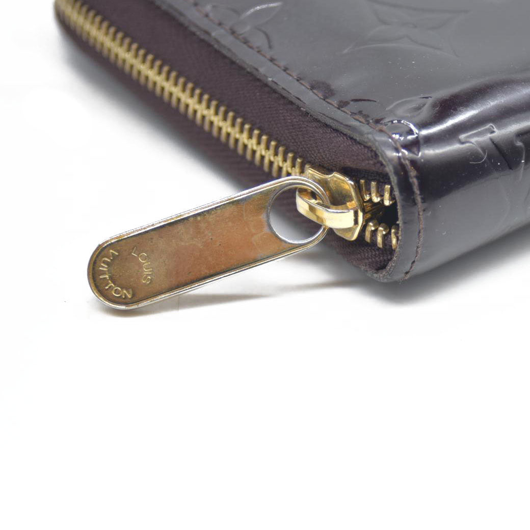 Louis Vuitton Monogram Vernis Zippy Zip Around Organizer Long Wallet CA3098