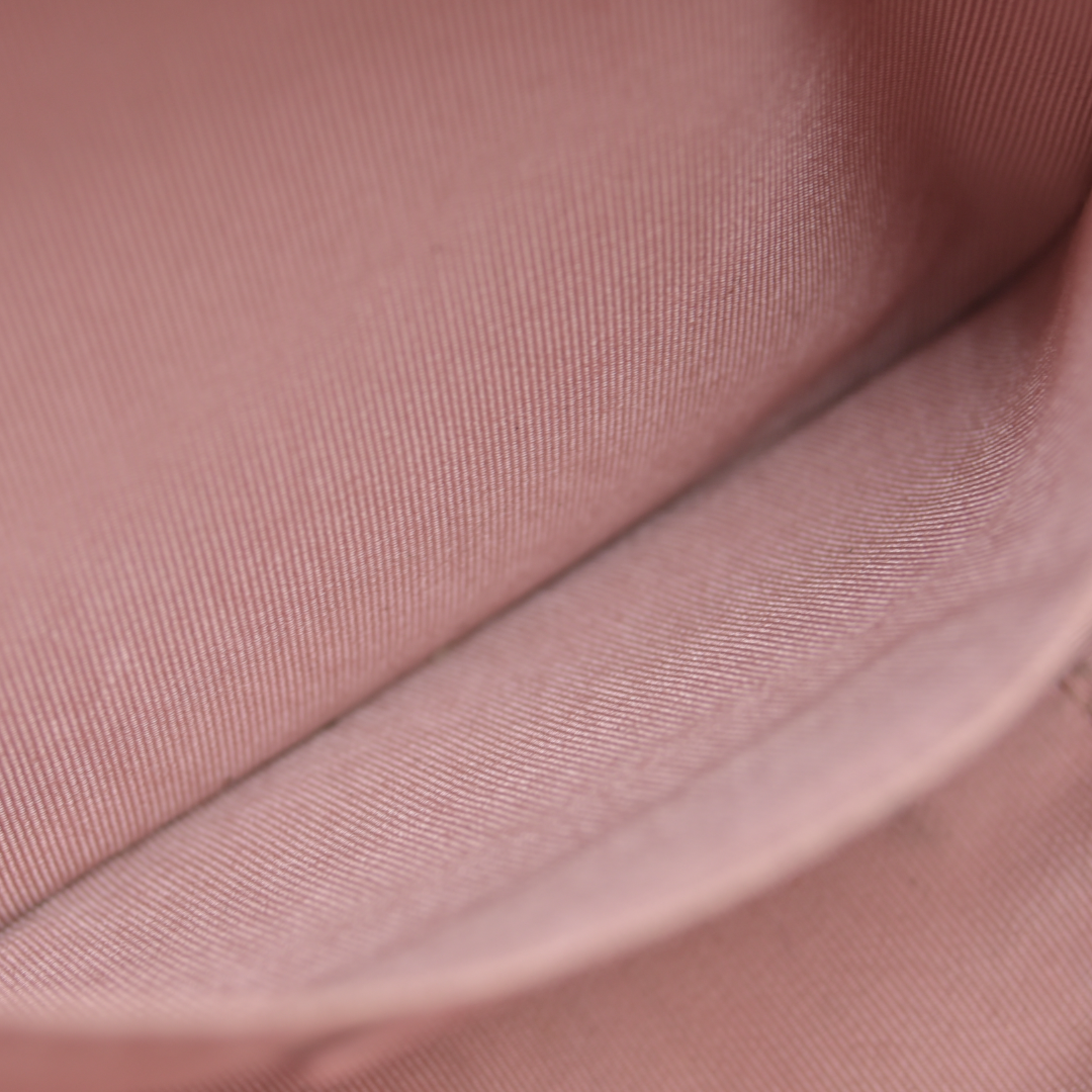 $4200 Chanel Lambskin Quilted Mini CC Box Camera Bag Pink