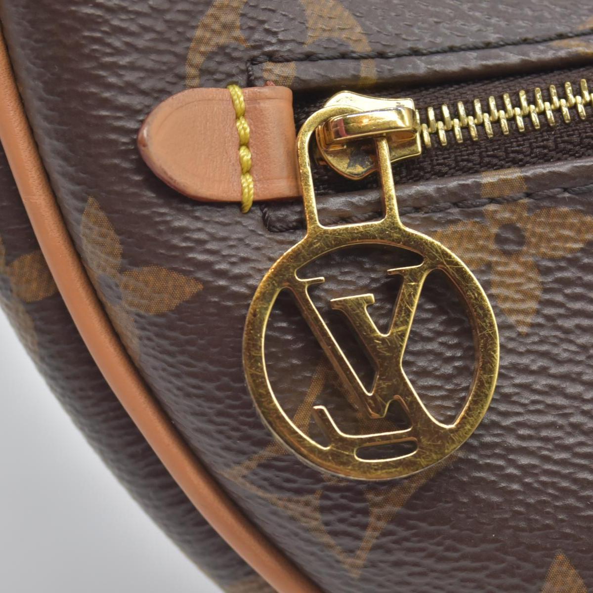 $2540 Louis Vuitton Monogram Loop Crossbody Shoulder Bag Convertible