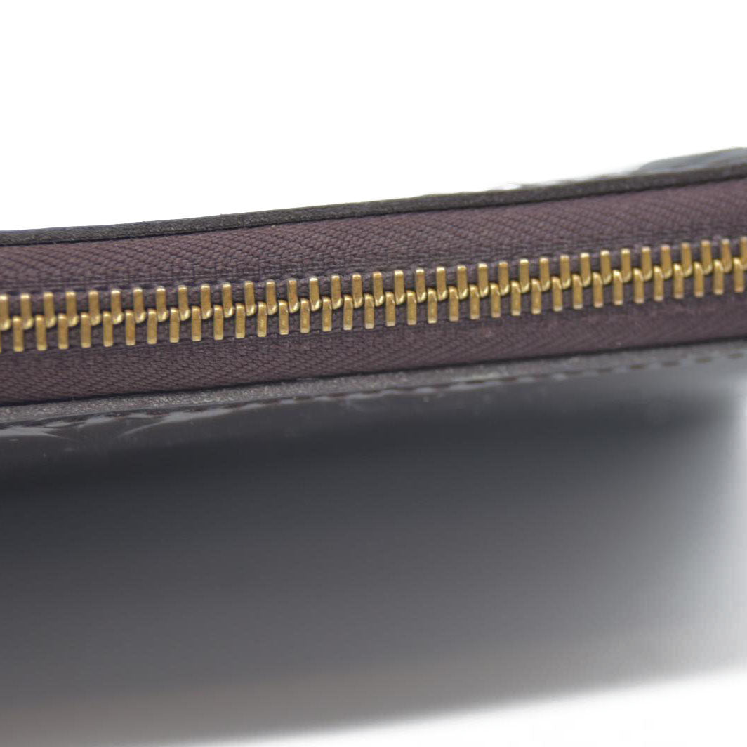 Louis Vuitton Monogram Vernis Zippy Zip Around Organizer Long Wallet CA3098
