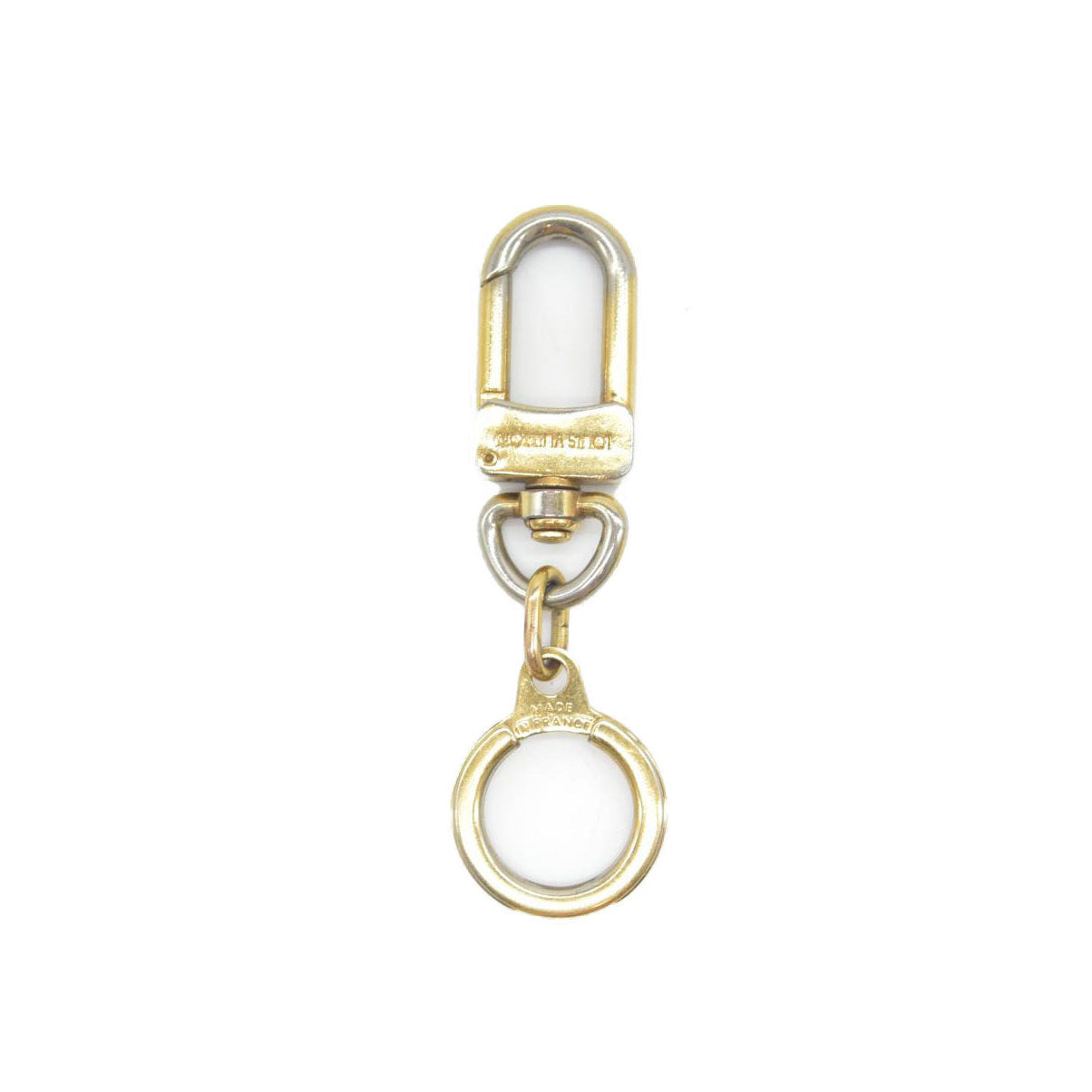 Louis Vuitton Pochette Extender Key Ring Gold FRANCE