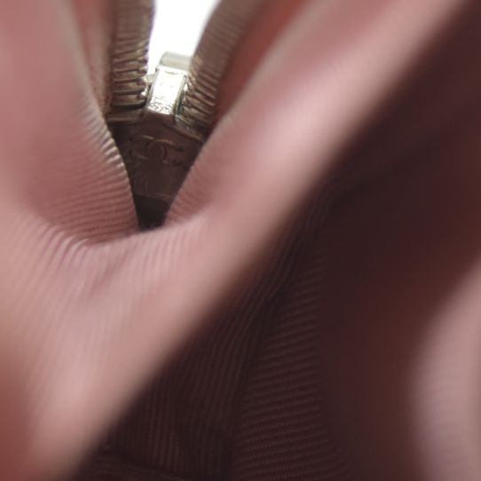 $4200 Chanel Lambskin Quilted Mini CC Box Camera Bag Pink