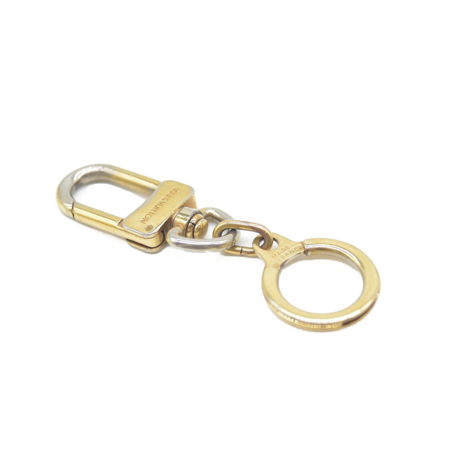 Louis Vuitton Pochette Extender Key Ring Gold FRANCE