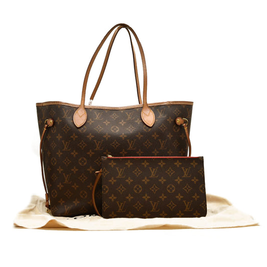 LOUIS VUITTON Monogram Neverfull MM AR206
