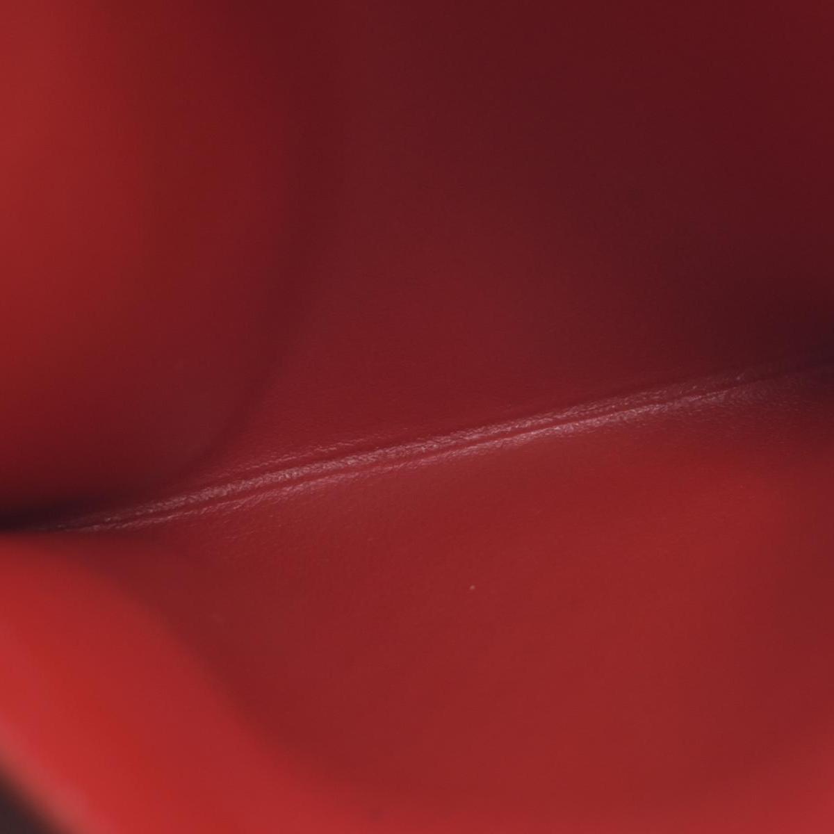 $500 Louis Vuitton  Calfskin Pochette Felicie Card Holder Insert Red