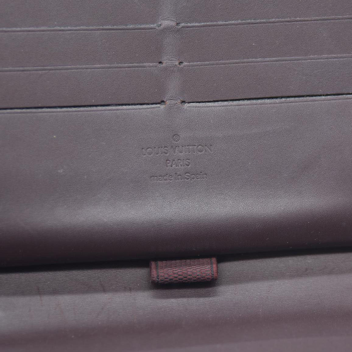 Louis Vuitton Monogram Vernis Zippy Zip Around Organizer Long Wallet CA3098