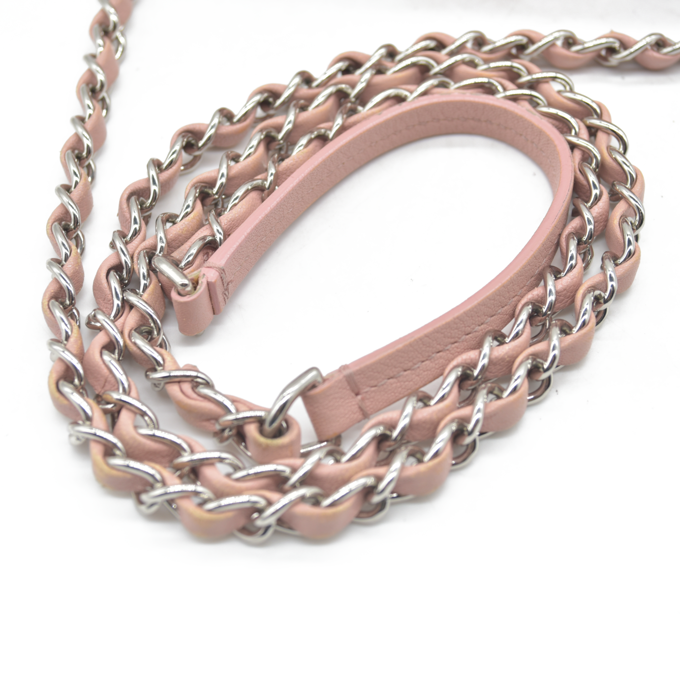 $4200 Chanel Lambskin Quilted Mini CC Box Camera Bag Pink