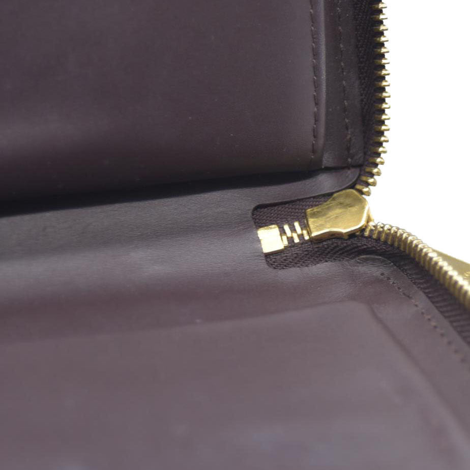 Louis Vuitton Monogram Vernis Zippy Zip Around Organizer Long Wallet CA3098