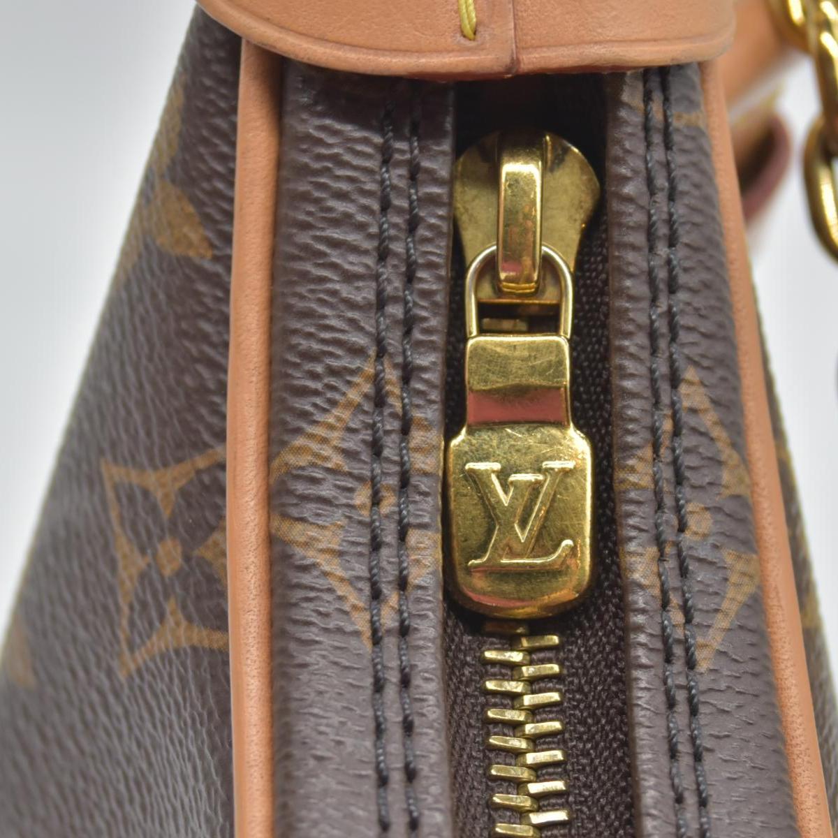 $2540 Louis Vuitton Monogram Loop Crossbody Shoulder Bag Convertible