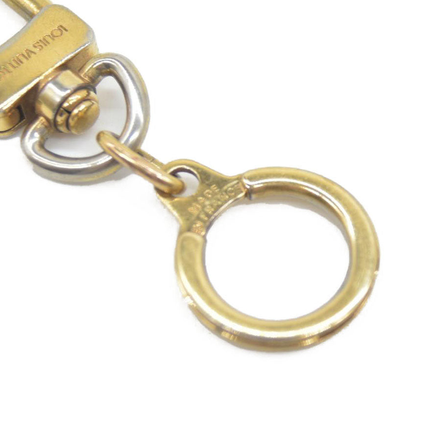 Louis Vuitton Pochette Extender Key Ring Gold FRANCE