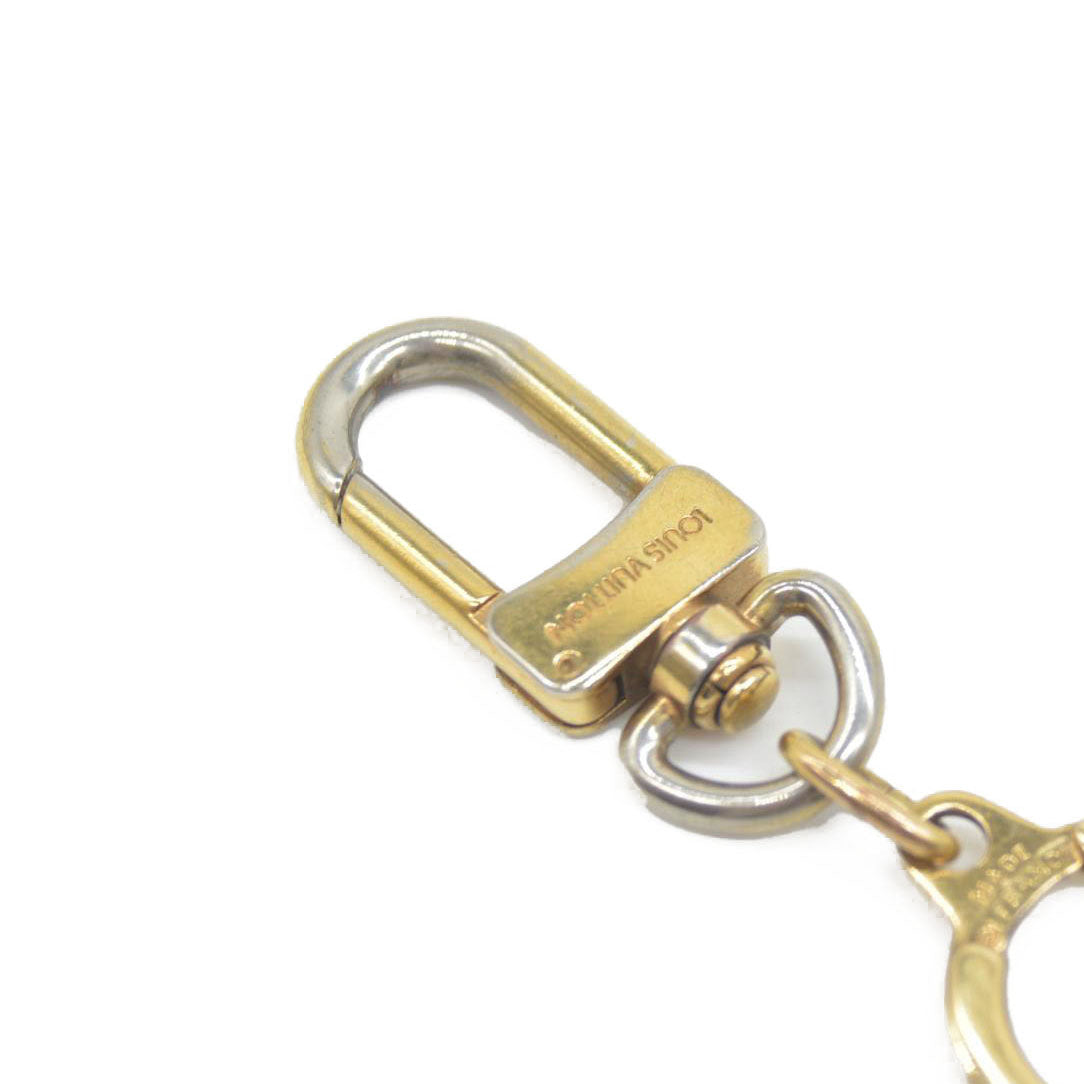 Louis Vuitton Pochette Extender Key Ring Gold FRANCE