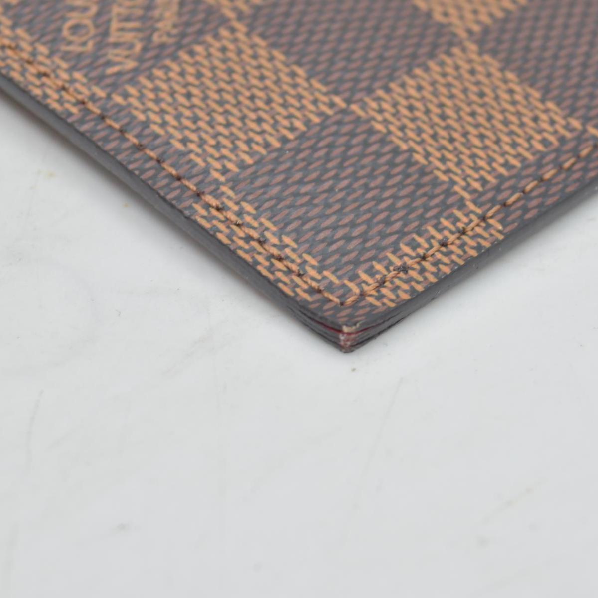 $500 Louis Vuitton Damier Ebene Pochette Félicie Insert Zip Pouch