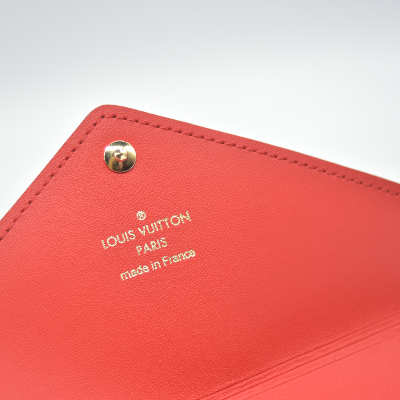 $745 2018 Louis Vuitton Monogram Medium Kirigami Pochette Insert Coquelicot SP1128