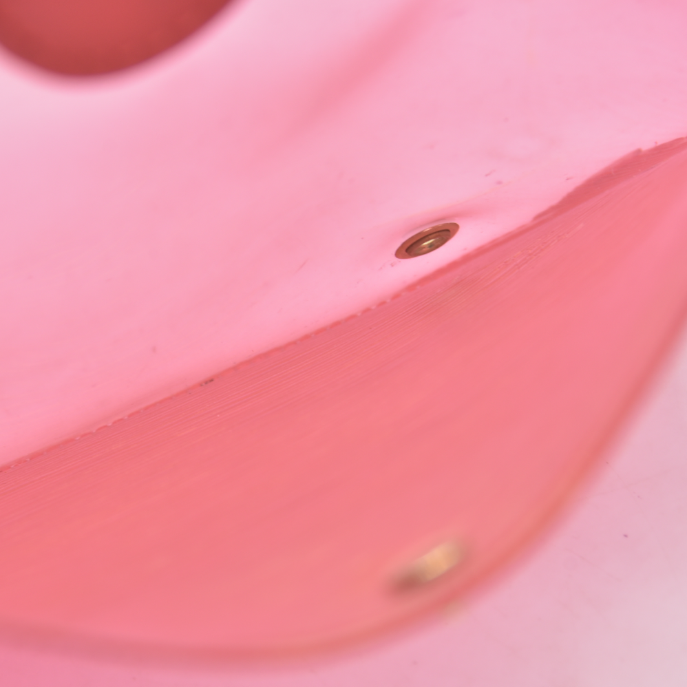 Louis Vuitton Clear Red Epi Leather Plage Clear Pochette Accessoires