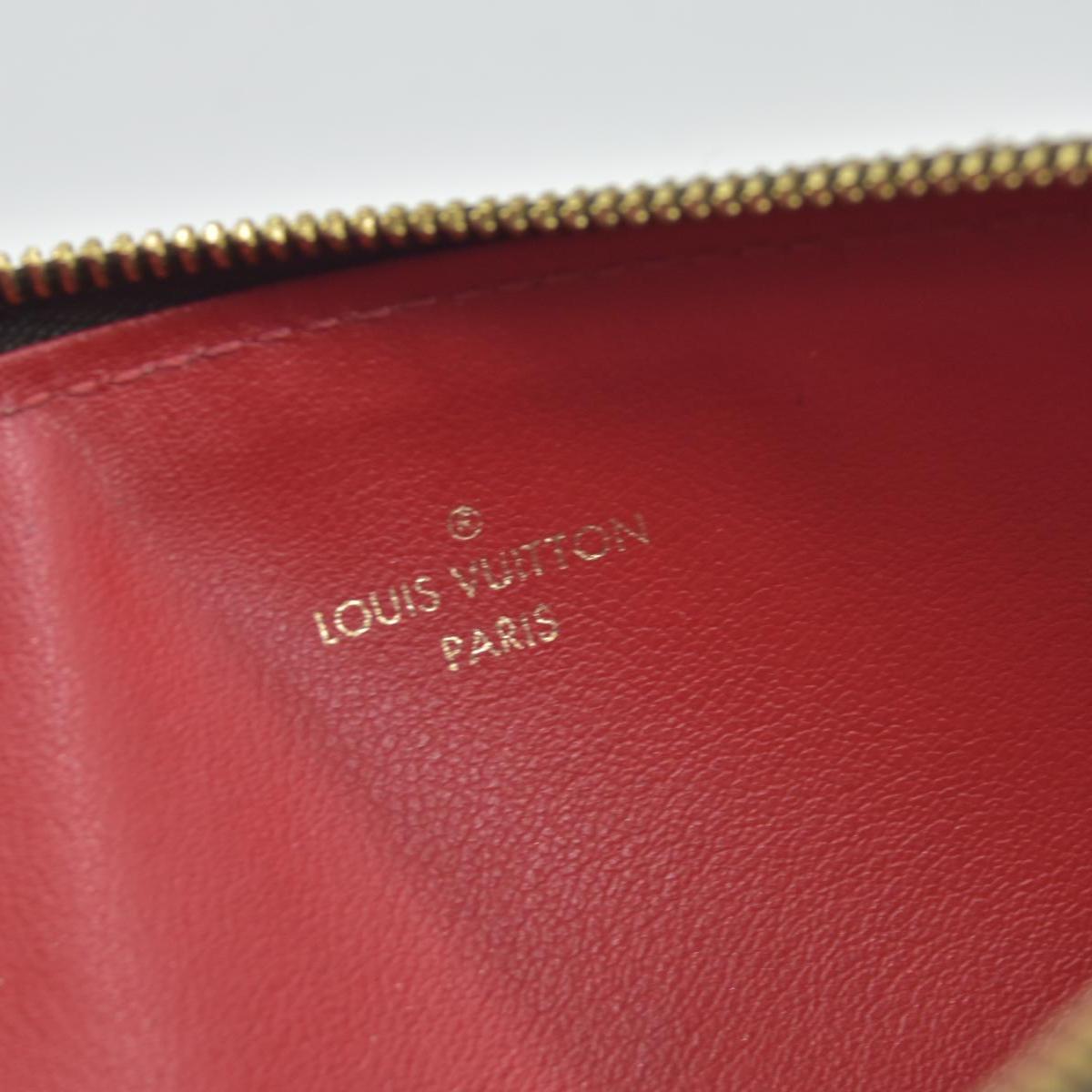 $500 Louis Vuitton Damier Ebene Pochette Félicie Insert Zip Pouch