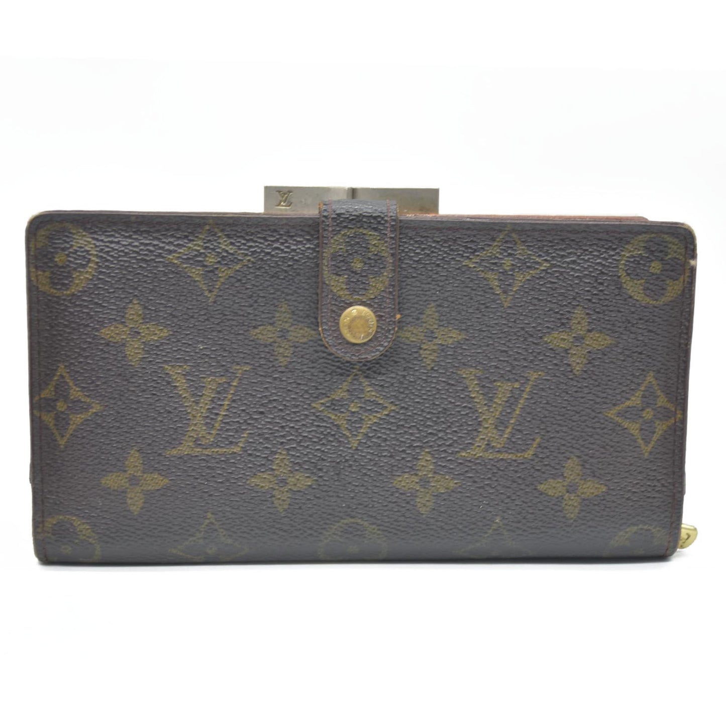 Louis Vuitton Monogram Continental French Purse Wallet SD0040 $720