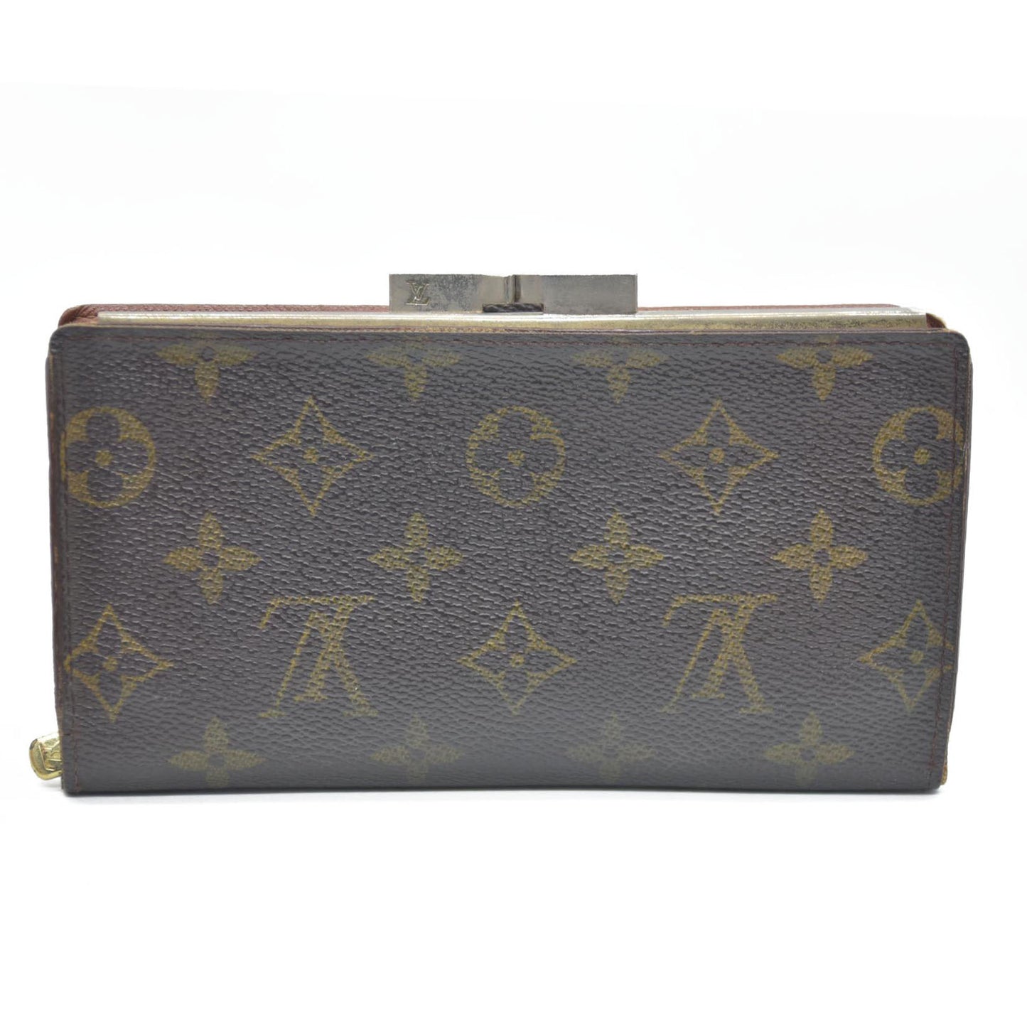 Louis Vuitton Monogram Continental French Purse Wallet SD0040 $720