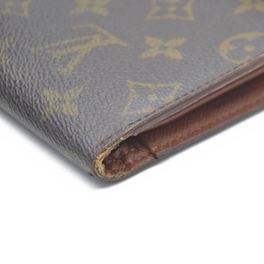Louis Vuitton Monogram Continental French Purse Wallet SD0040 $720