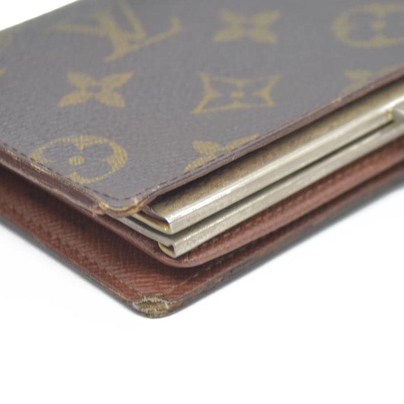 Louis Vuitton Monogram Continental French Purse Wallet SD0040 $720