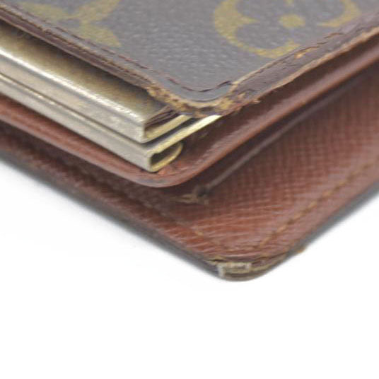 Louis Vuitton Monogram Continental French Purse Wallet SD0040 $720