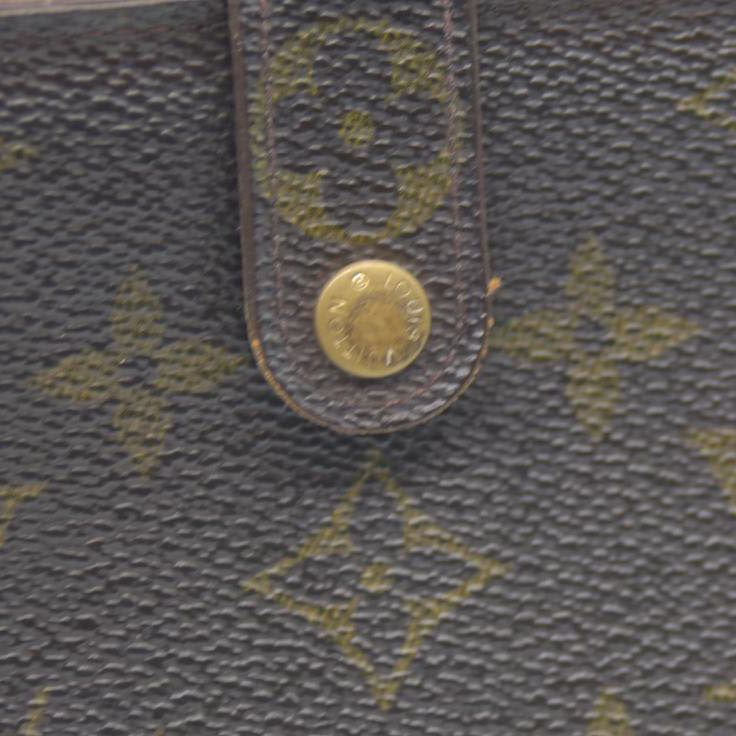 Louis Vuitton Monogram Continental French Purse Wallet SD0040 $720