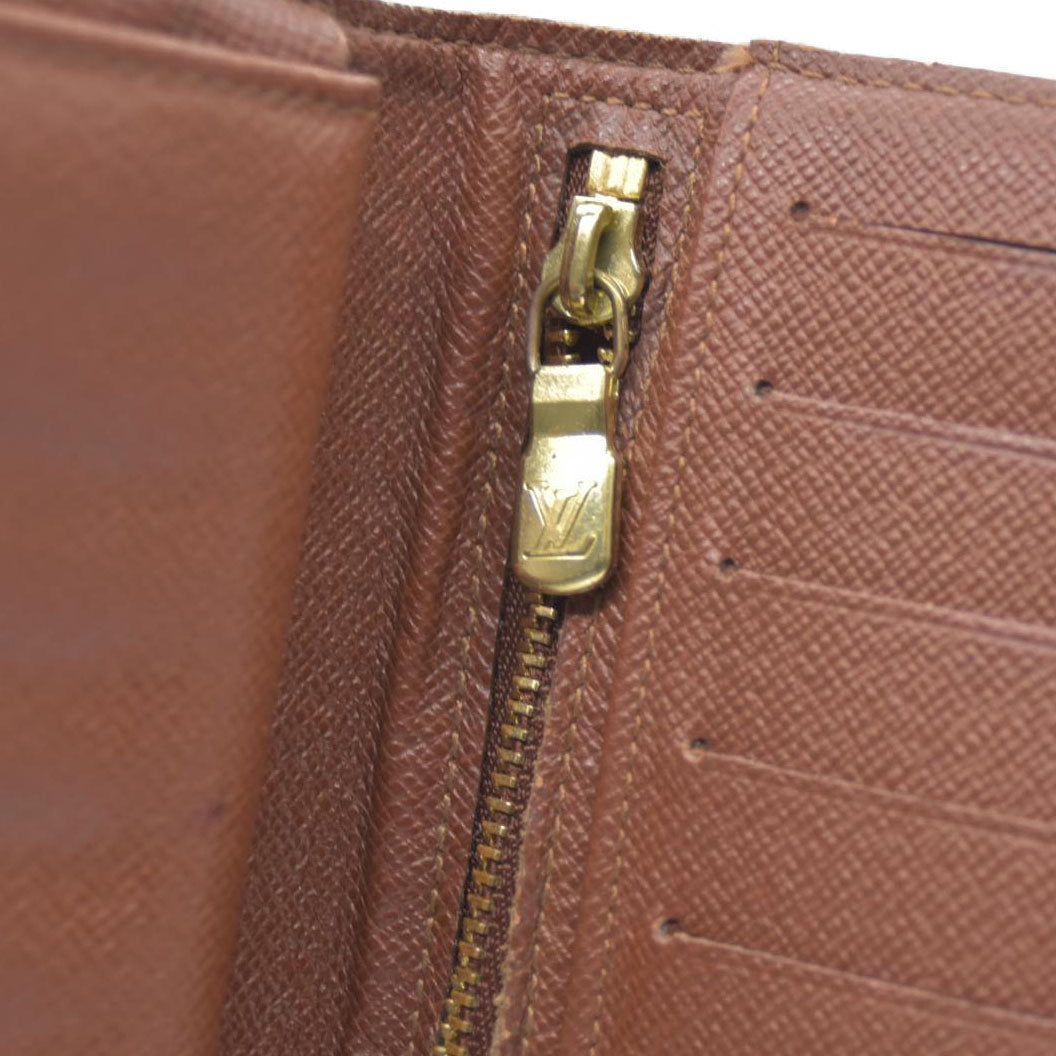Louis Vuitton Monogram Continental French Purse Wallet SD0040 $720