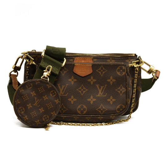 Louis Vuitton  Monogram Multi Pochette Accessories Kaki RFID/SR0251