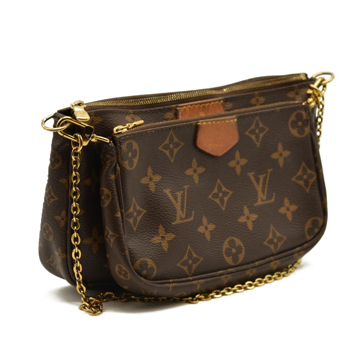 Louis Vuitton  Monogram Multi Pochette Accessories Kaki RFID/SR0251