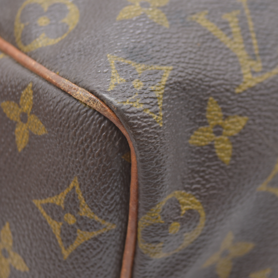 $1600 Louis Vuitton LV Monogram Speedy 25 MI864 1986