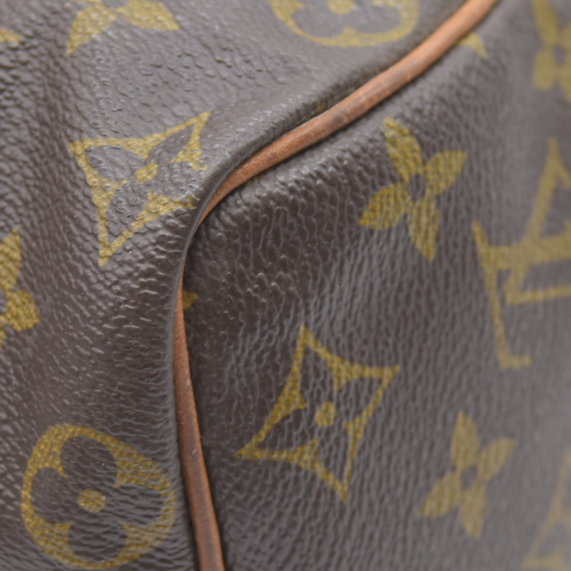 $1600 Louis Vuitton LV Monogram Speedy 25 MI864 1986