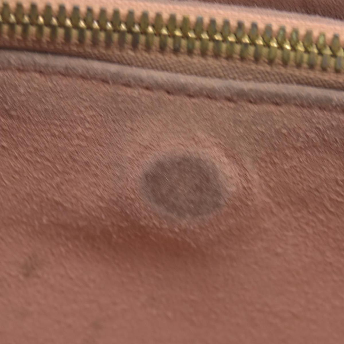 $2560 2019 Louis Vuitton Soufflot BB Monogram Peach Shoulder Bag Cloth CA4129