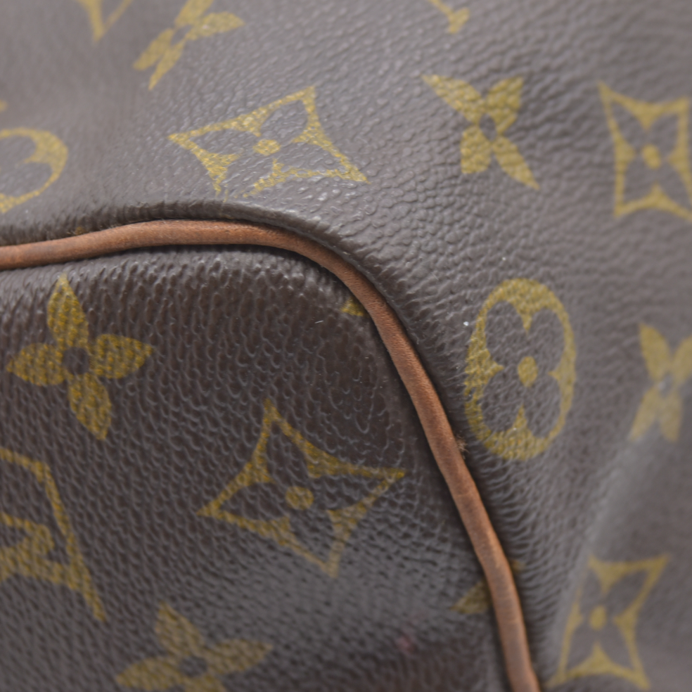 $1600 Louis Vuitton LV Monogram Speedy 25 MI864 1986