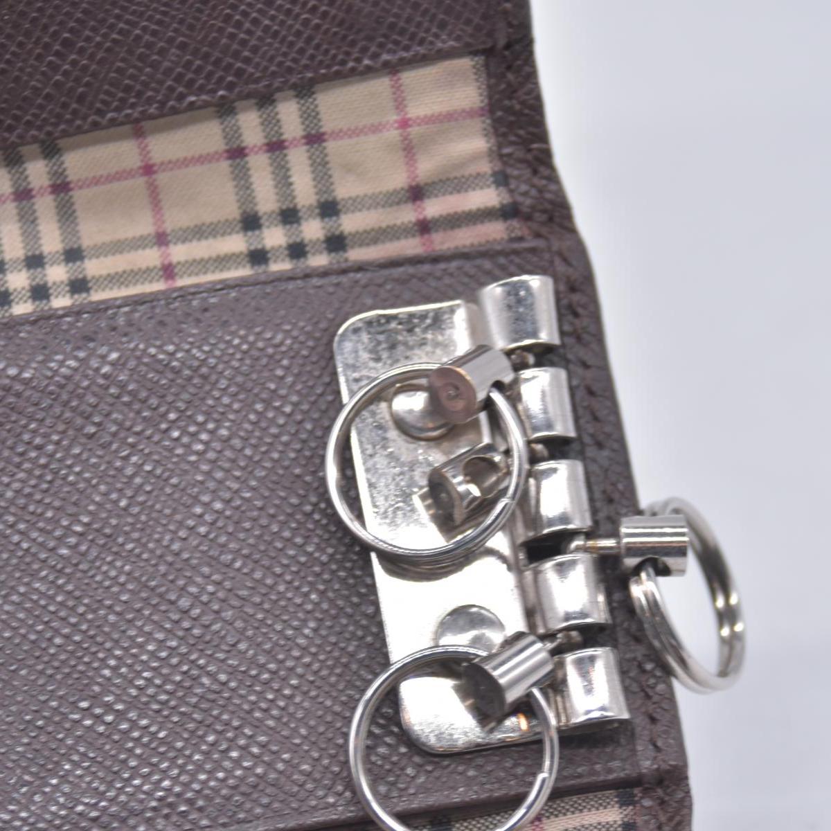 Burberry Brown Key Holder  CONSIGNMENT 10021050