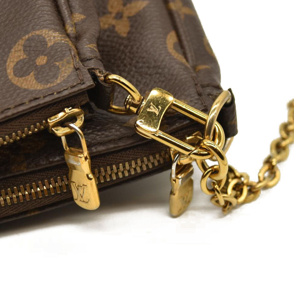 Louis Vuitton  Monogram Multi Pochette Accessories Kaki RFID/SR0251