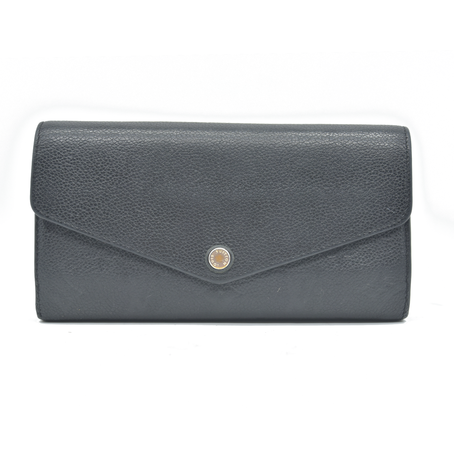 $950 Louis Vuitton  Empreinte Sarah Wallet NM Black 2017 CA1167