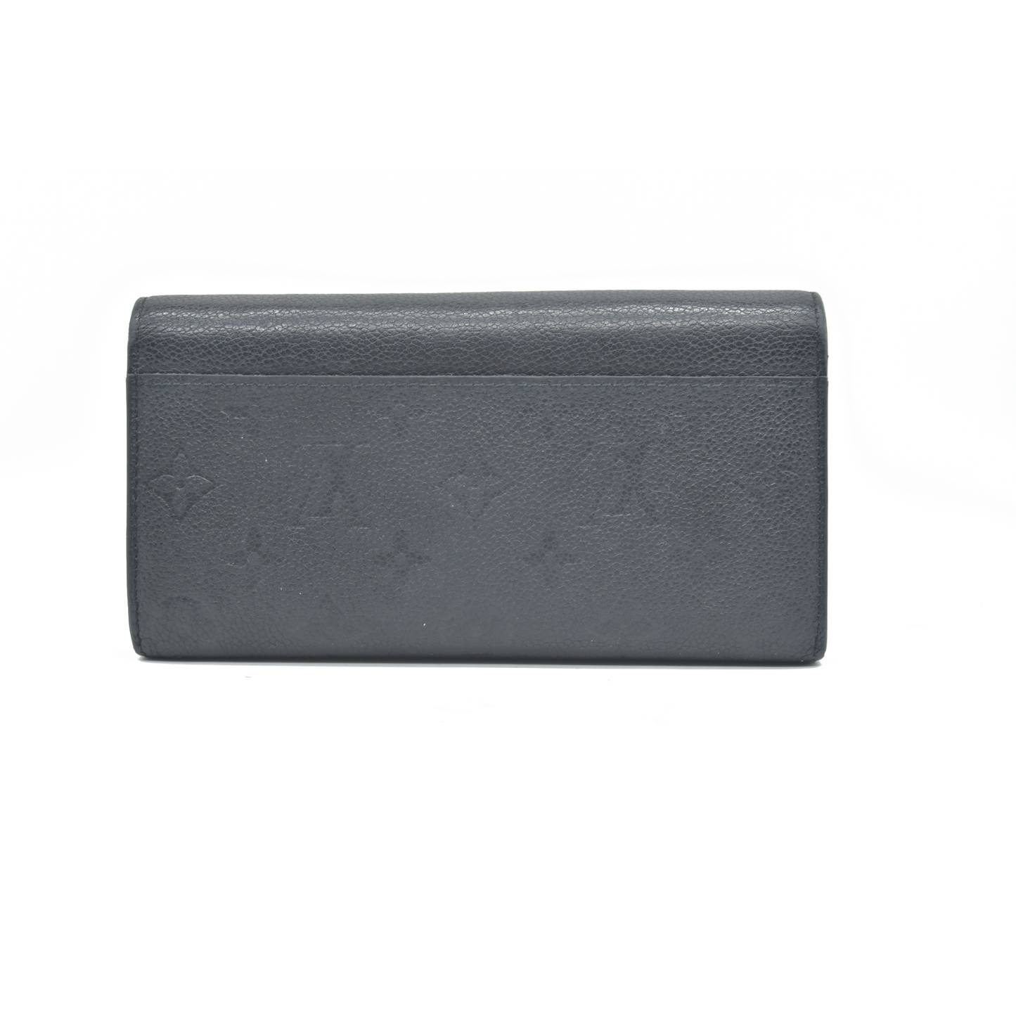 $950 Louis Vuitton  Empreinte Sarah Wallet NM Black 2017 CA1167