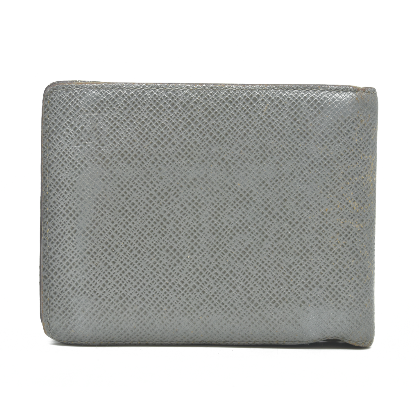 $665 2011 Louis Vuitton Multiple Wallet Taiga Grey SP4111