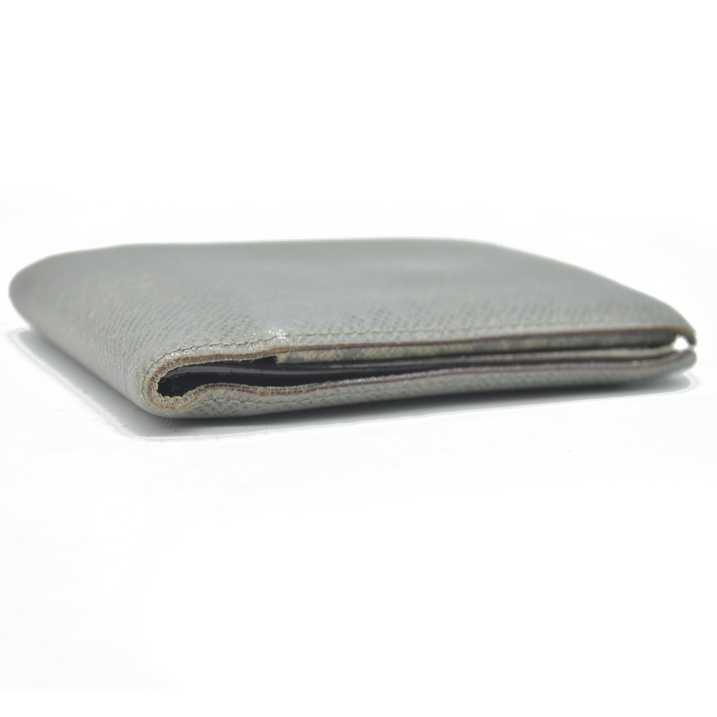 $665 2011 Louis Vuitton Multiple Wallet Taiga Grey SP4111