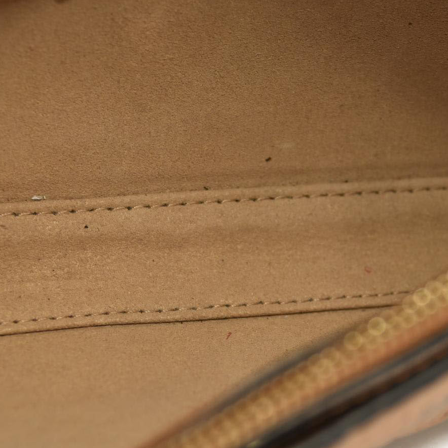 MCM  Visetos Small Millie Crossbody Bag Cognac