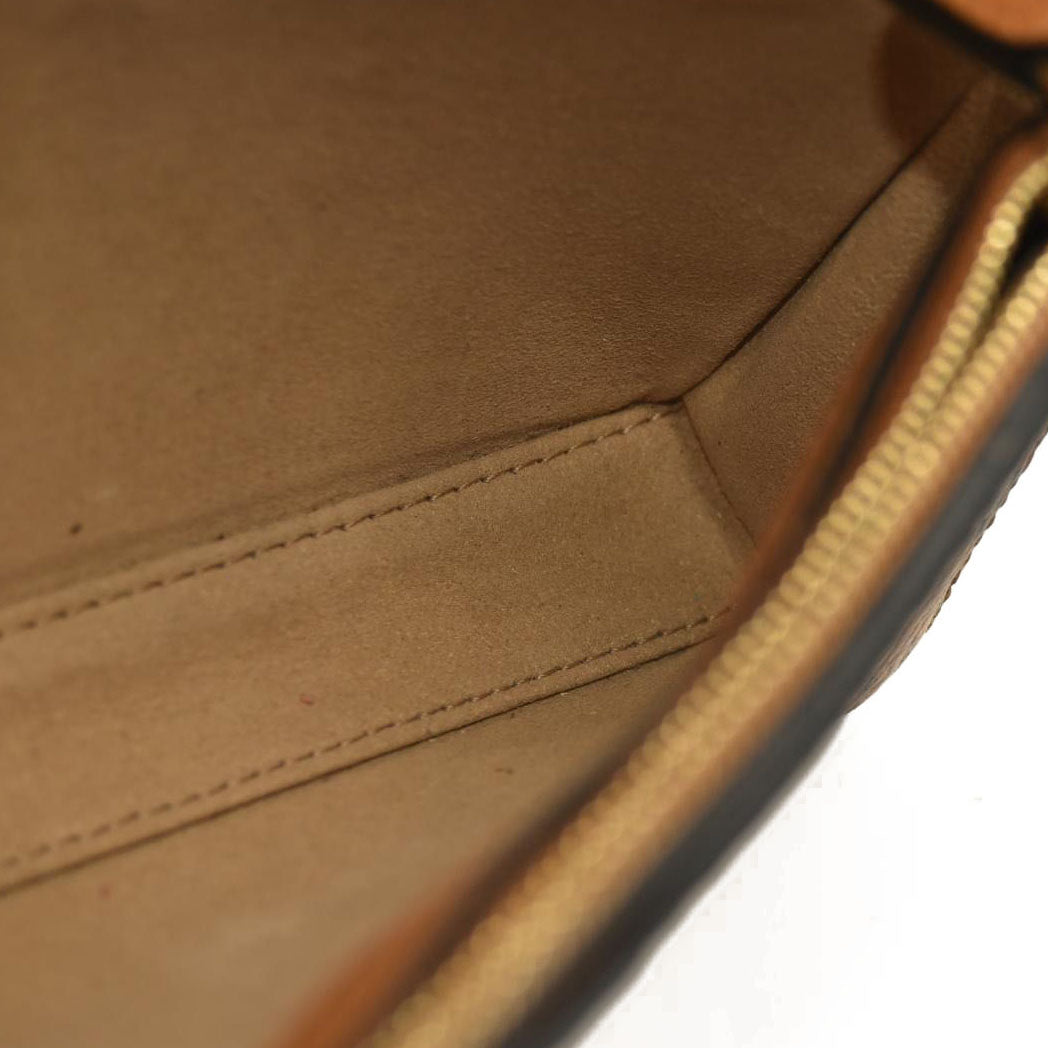 MCM  Visetos Small Millie Crossbody Bag Cognac