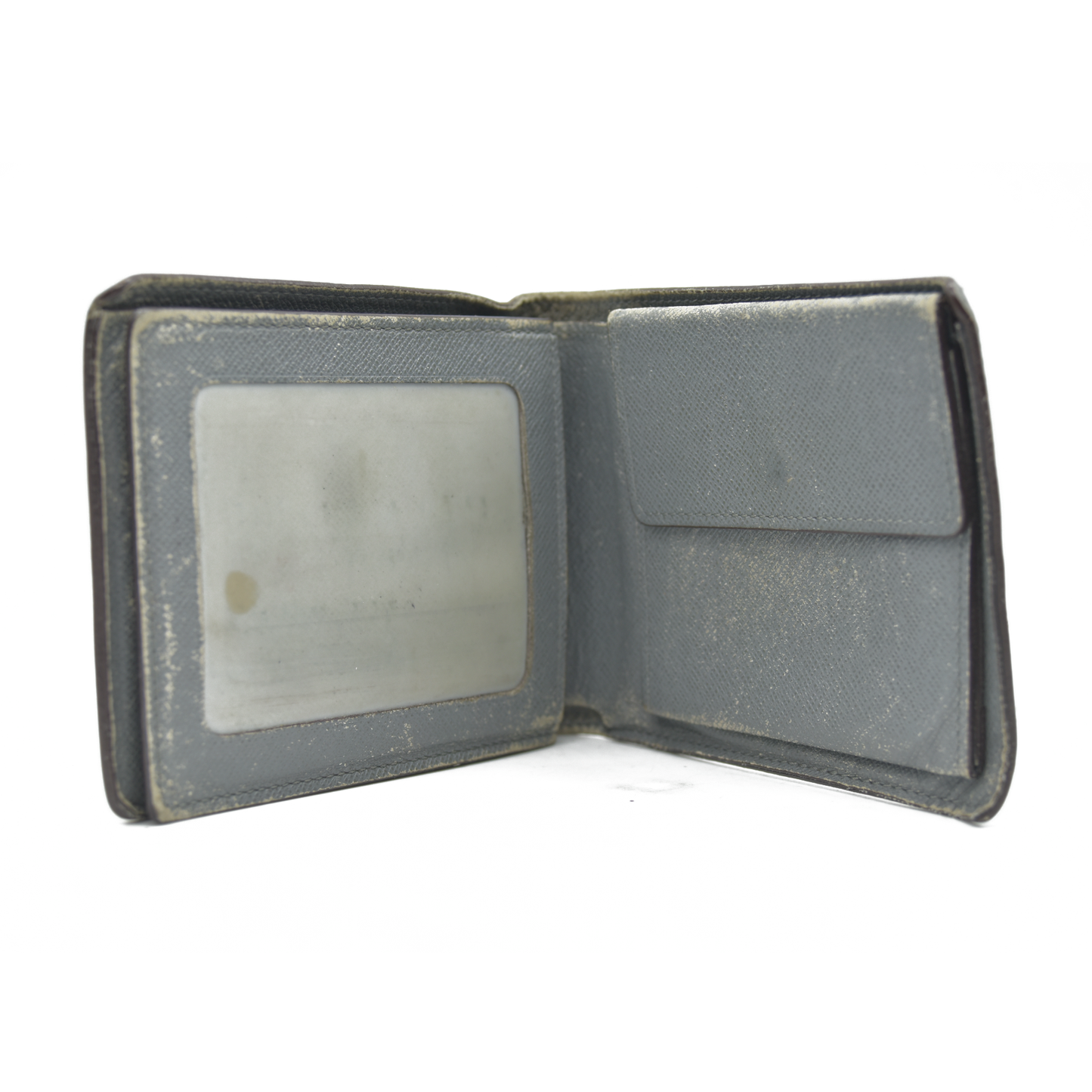 $665 2011 Louis Vuitton Multiple Wallet Taiga Grey SP4111