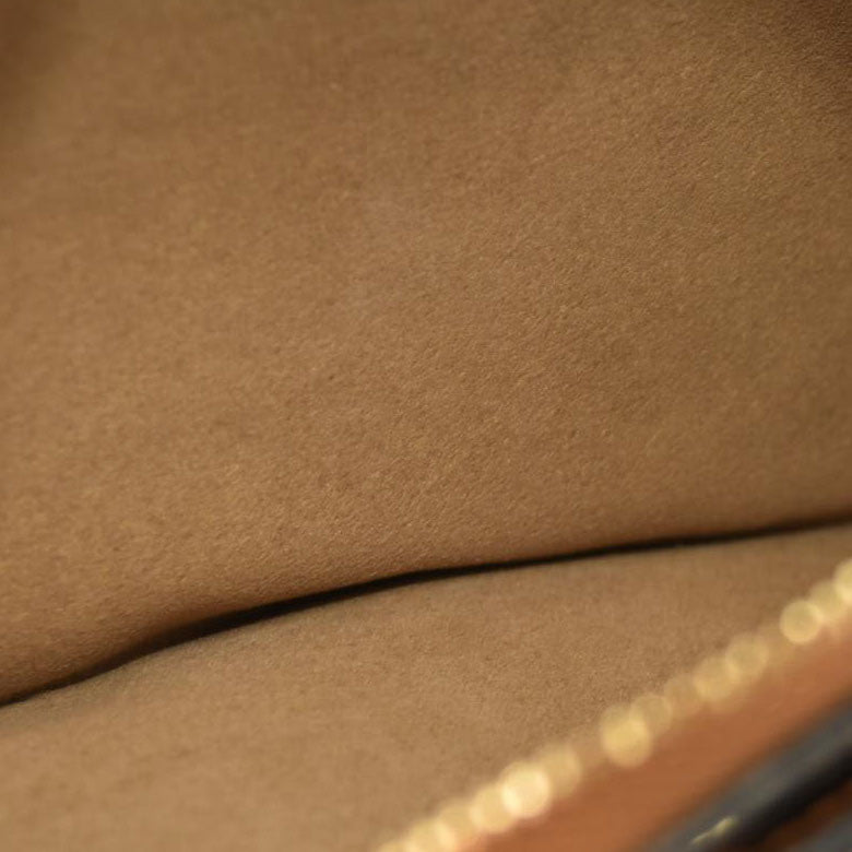 MCM  Visetos Small Millie Crossbody Bag Cognac