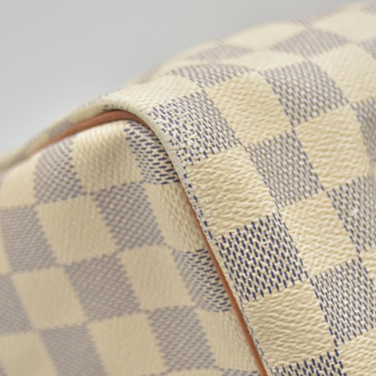 $1630 2012 Louis Vuitton Damier Azur Speedy 30 BA1192 CONSIGNMENT